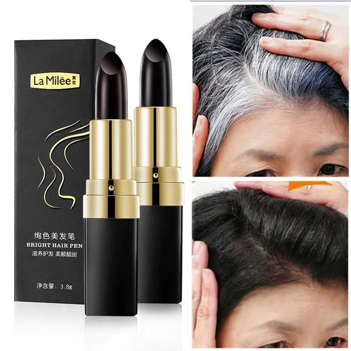 Lai Mei Hair Dye Stick for Quick Gray Coverage