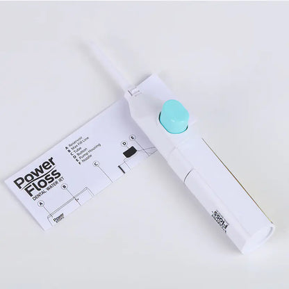 Portable Mini Oral Irrigator and Dental Floss Cleaner
